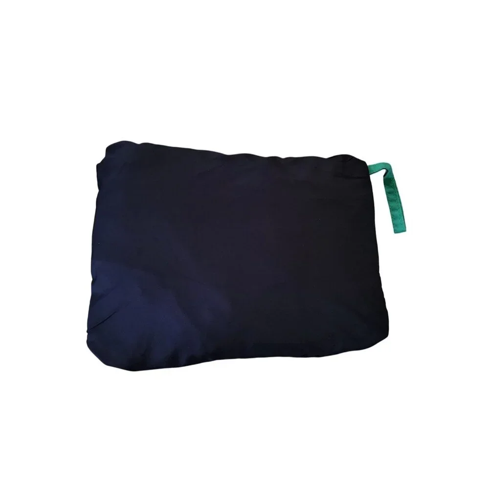 Womens Lightweight Packable Navy Parka With Hood & Adjustable Waist By D.E.T.A.I - Picture 6 of 6